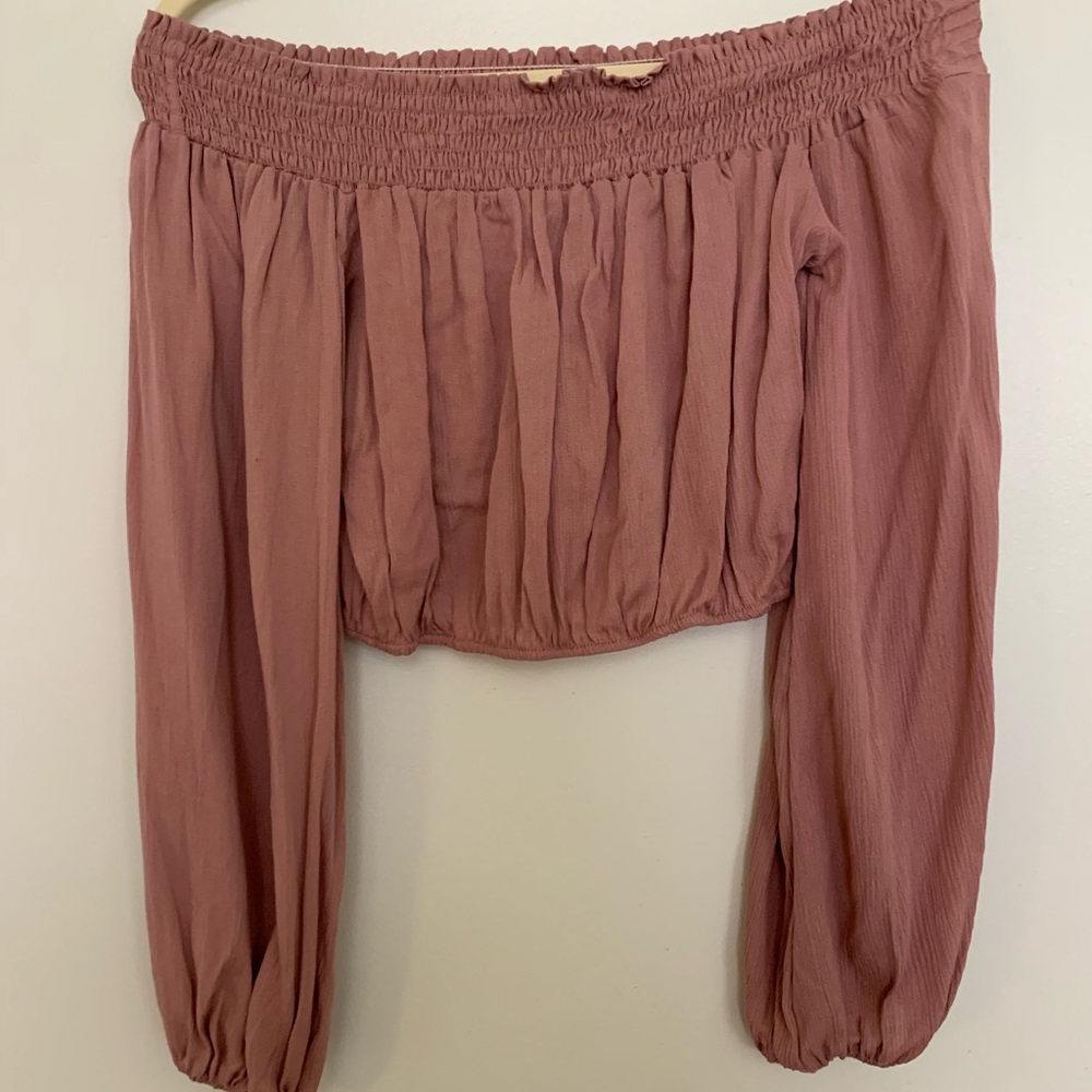 NWOT Windsor Mauve Crop Top